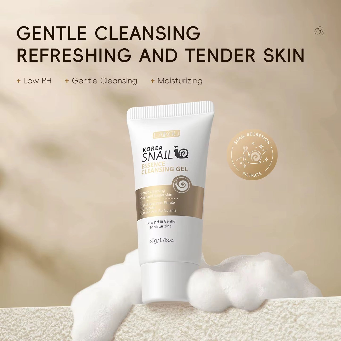 Snail Essence Cleansing Gel, The face wash for all queens