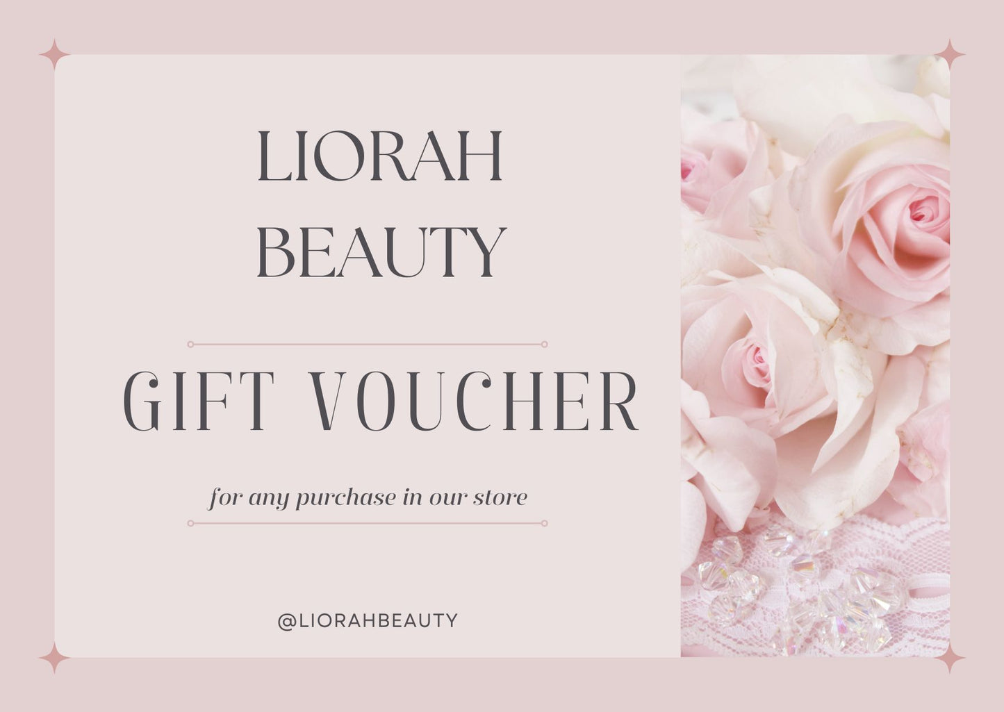 Liorah Beauty Gift Certificate